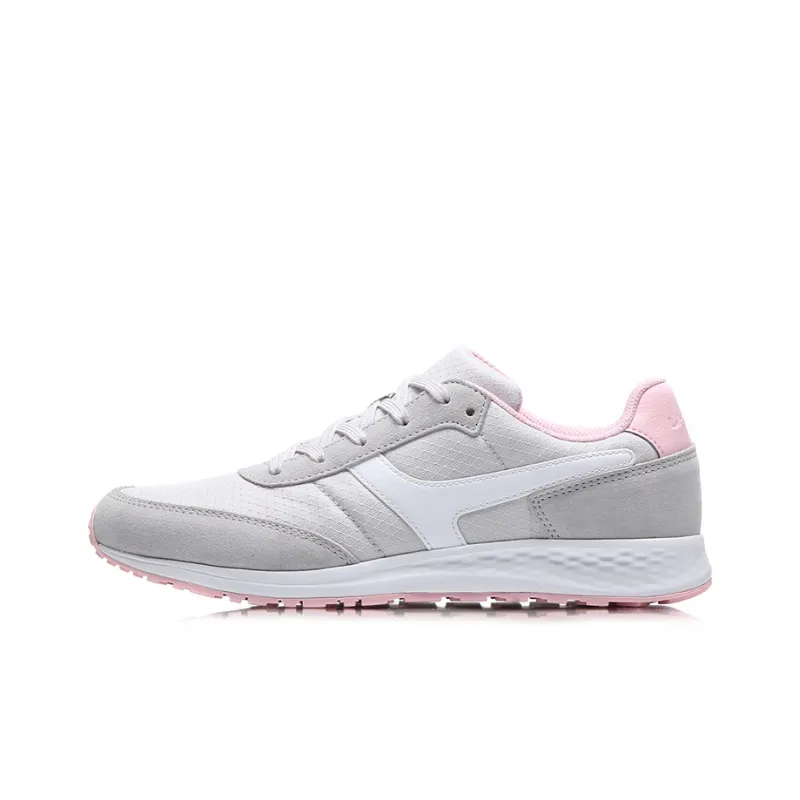 LINING 3K Casual Shoes Women's Low-Top Gray/Pink/White-0