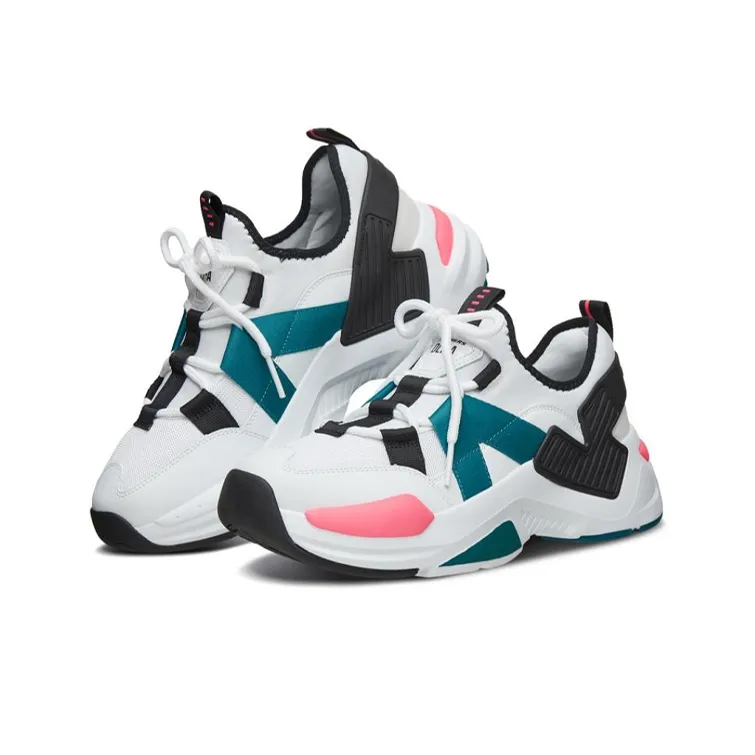 Skechers Dlt A 2.0 White/Green/ Pink-2