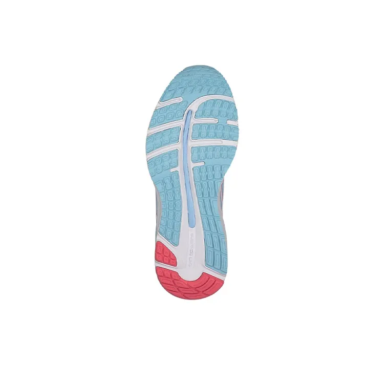 Asics Gel-Cumulus 20 Cushioned Slip-Resistant Low-Top Running Shoes Women's Blue Pink-5