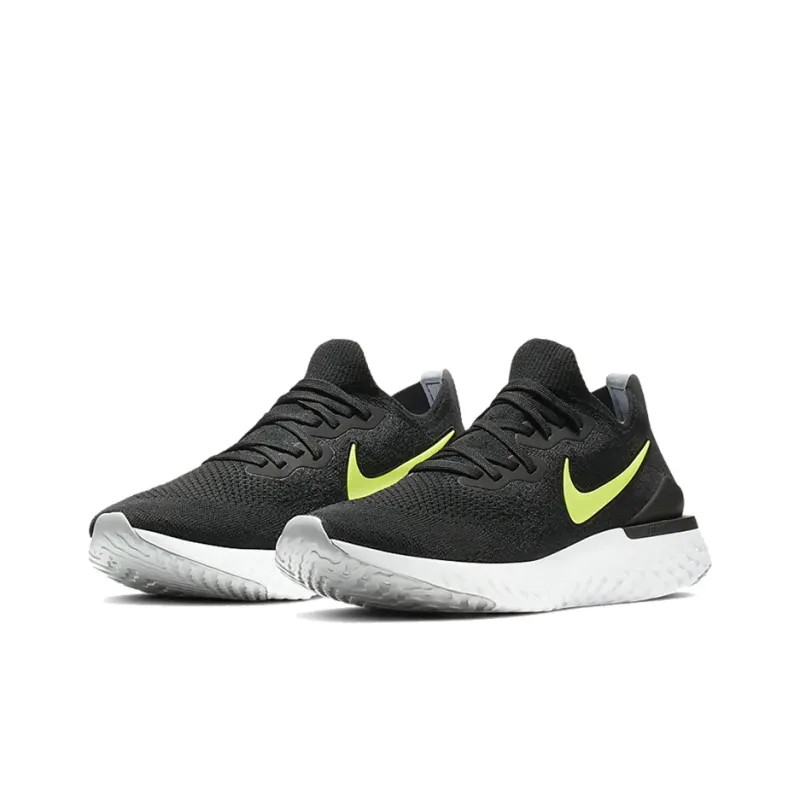 Nike Epic React Flyknit 2 'Black Green'-2