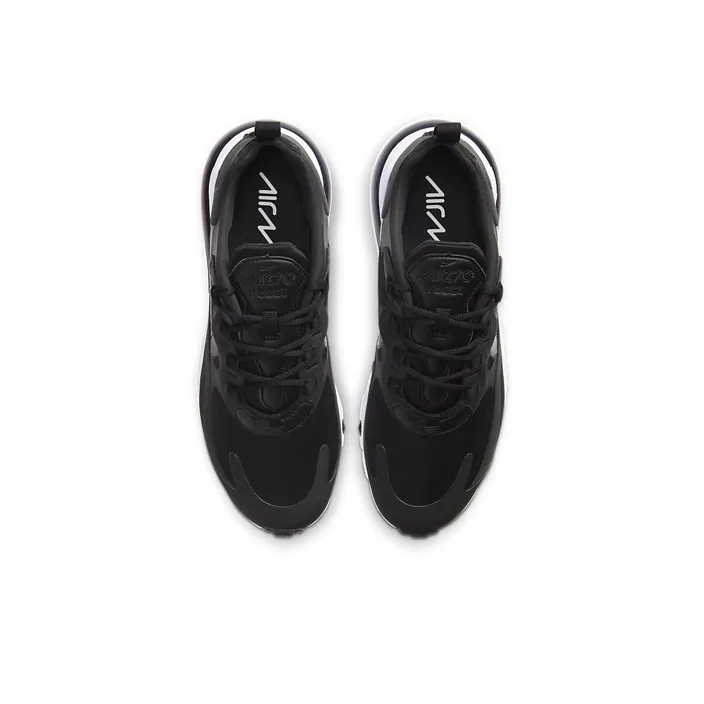 Nike Air Max 270 React Black White Iridescent Women's-4