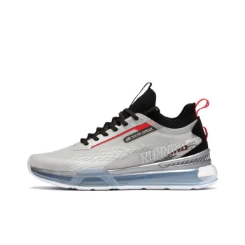 361° Magnetic Flow Breathable Mid Top Running Shoes Men's Gray