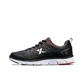 XTEP Blade Low Top Running Shoes Men's Black Red
