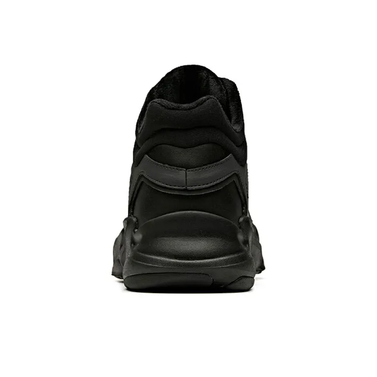Anta Anti-Slip And Wear-Resistant Warm Low-Top Running Shoes Men's Black-3