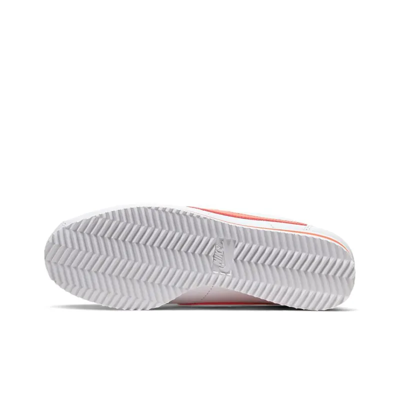 Nike Classic Cortez Leather White Pink Women's-5