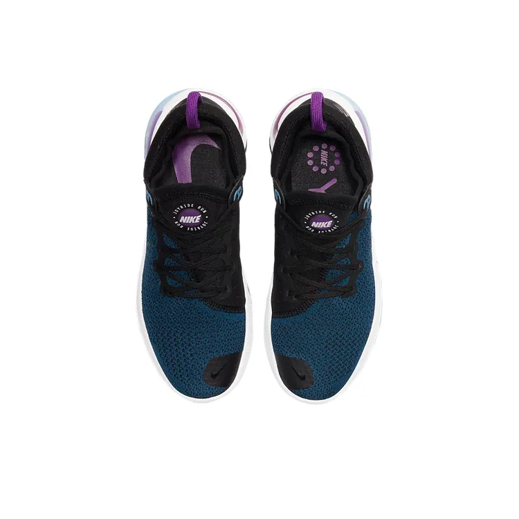 Nike Joyride Run Flyknit Black Vivid Purple Women's-3
