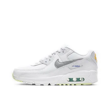 Nike Air Max 90 White Laser Orange Aurora GS