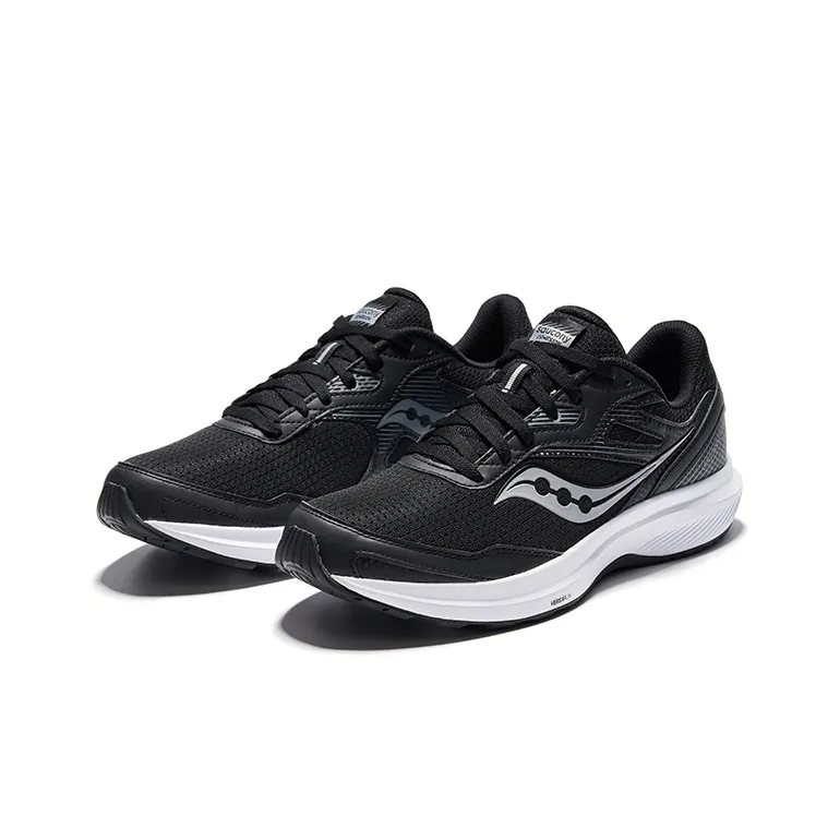 saucony Cohesion 16 Wide 'Black White'-2