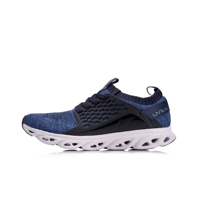 LINING Li Ning Arc Running Shoes Unisex Low-Top Black/Blue-0