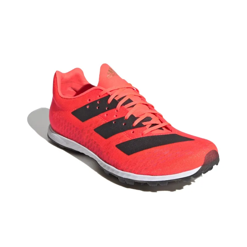 Adidas Adizero XC Slip-Resistant Cushioning Low-Top Running Shoes Women's Orange Black White-2