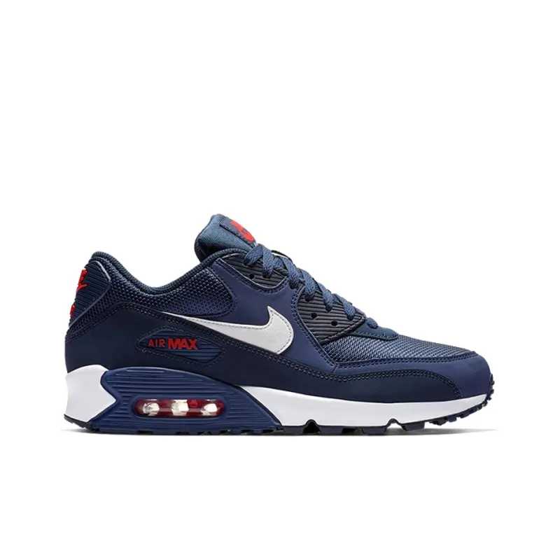 Nike Air Max 90 Midnight Navy University Red White-1