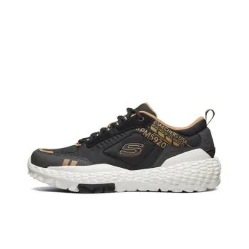 Skechers Monster Low Top Sneakers Black/Gold