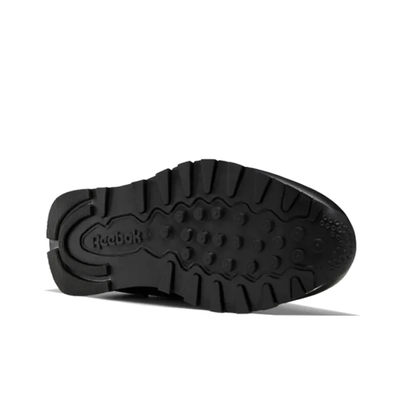 Reebok Classic Leather Mu 'Black Toxic Yellow'-5