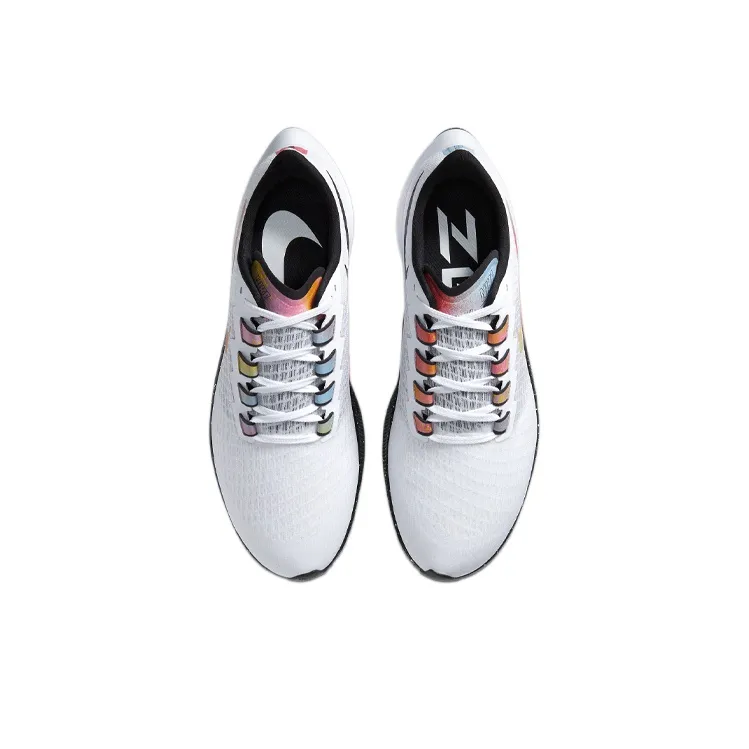 Nike Air Zoom Pegasus 37 White Multi Color Crimson-3