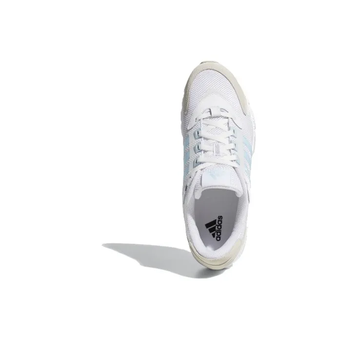 Adidas Low-Top Running Shoes Unisex White Denim Blue-4