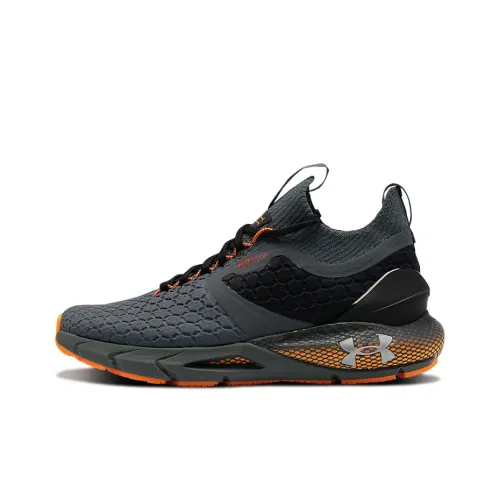 Under Armour HOVR Phantom 2 Running Shoes Men Mid-Top Gray/Orange