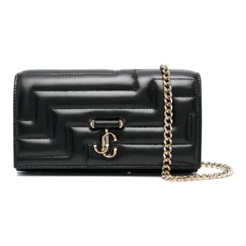 Jimmy Choo Leather Wallet Women's Black