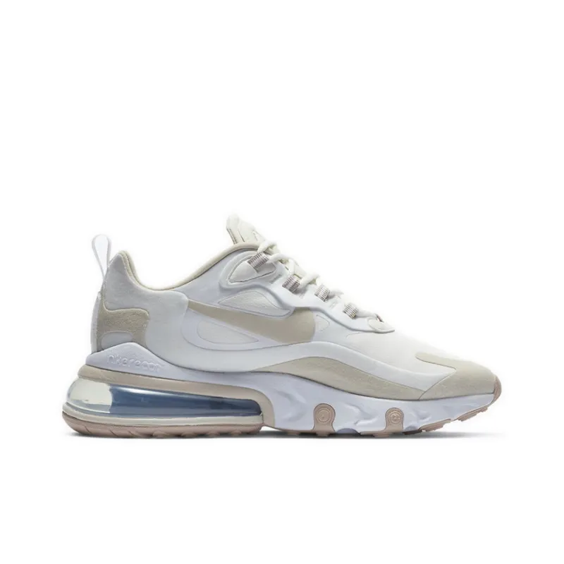 Nike Air Max 270 React Summit White Orewood Brown Women's-1