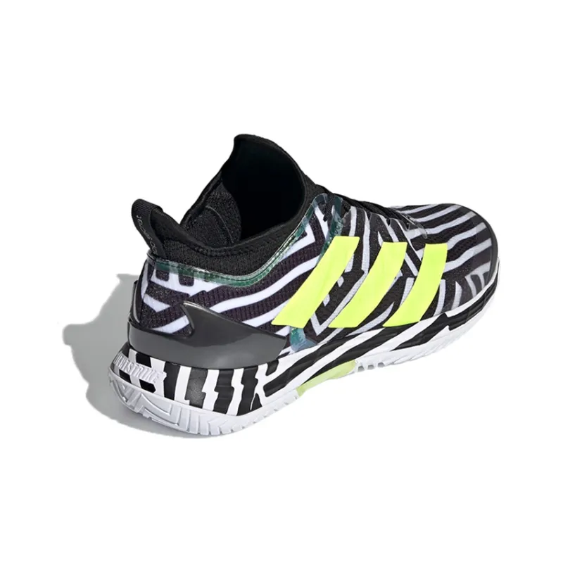 Adidas Adizero Ubersonic 4 Core Black Solar Yellow-2