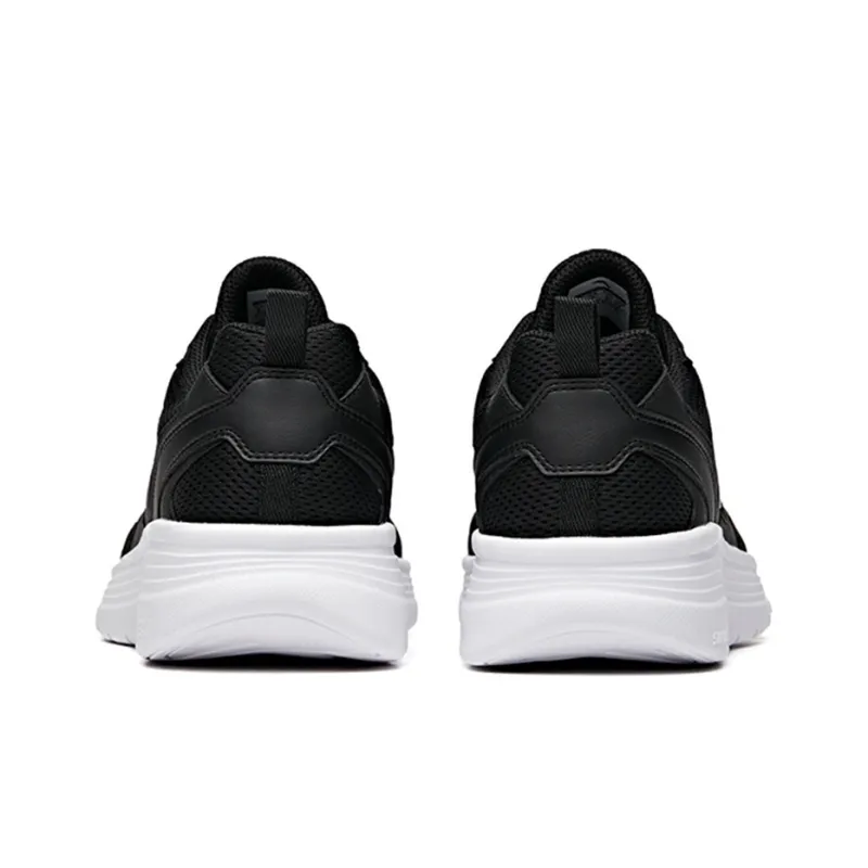 Anta Cushioning Anti-Slip Wear-Resistant Breathable Lightweight Rebound Low-Top Running Shoes Men's Black Casual-4