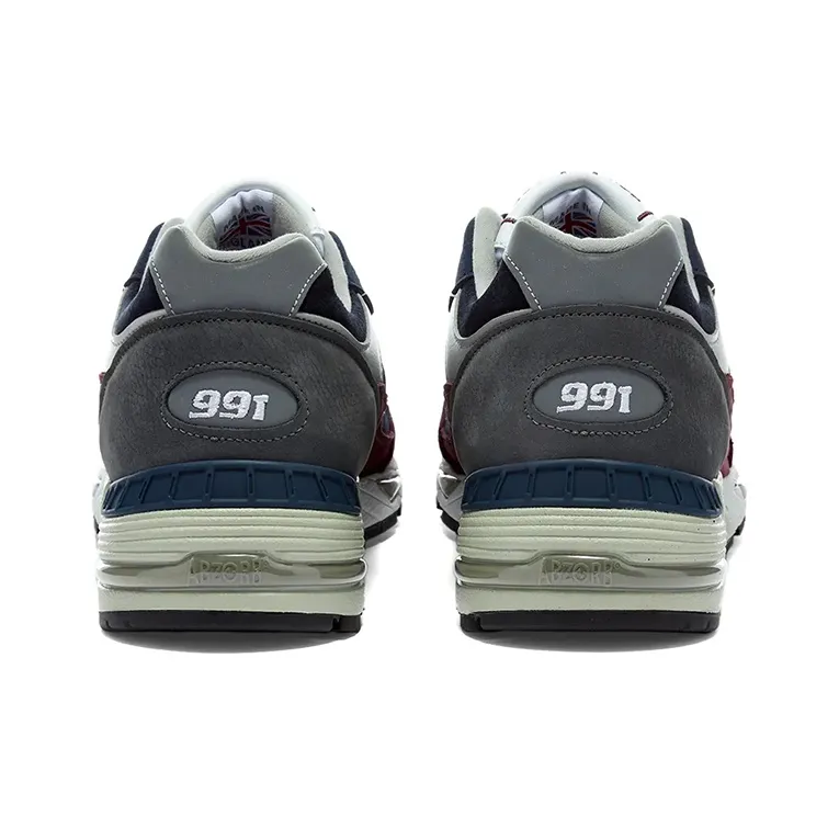 New Balance 991 Navy Burgundy-3