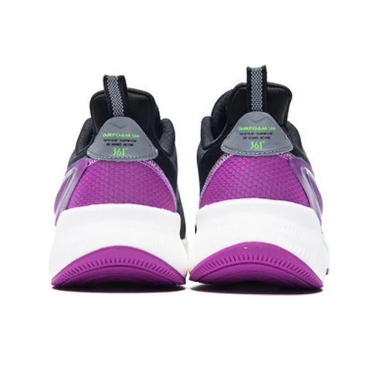 361° Night Shadows Cushioning Low Top Running Shoes Men's Black Purple-3