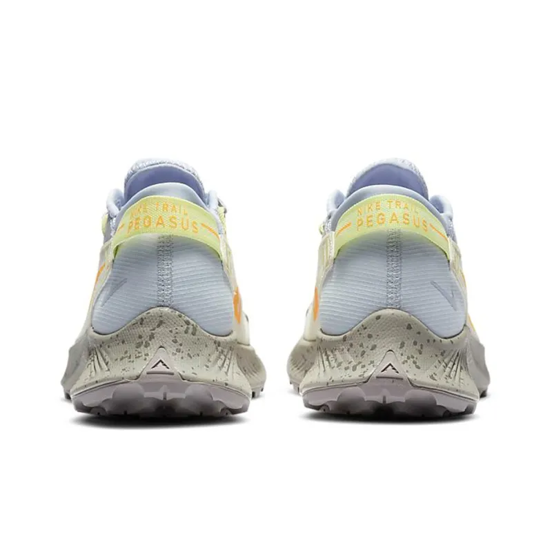 Nike Pegasus Trail 2 Pure Platinum Fossil Laser Orange Women's-4