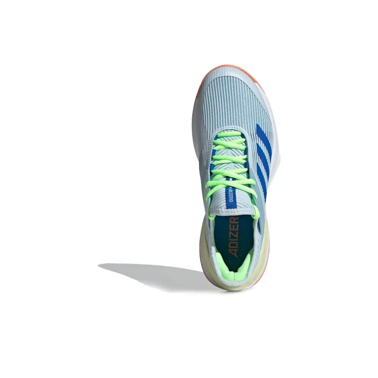 Adidas Ubersonic 3 Blue/Yellow Women's-4