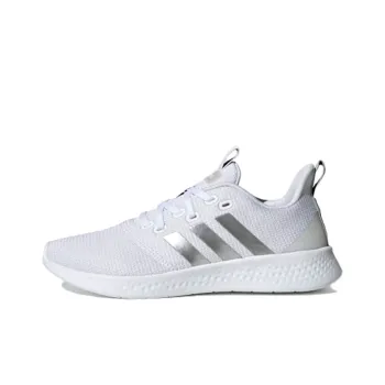 Adidas Neo Puremotion White Silver Metallic Women's