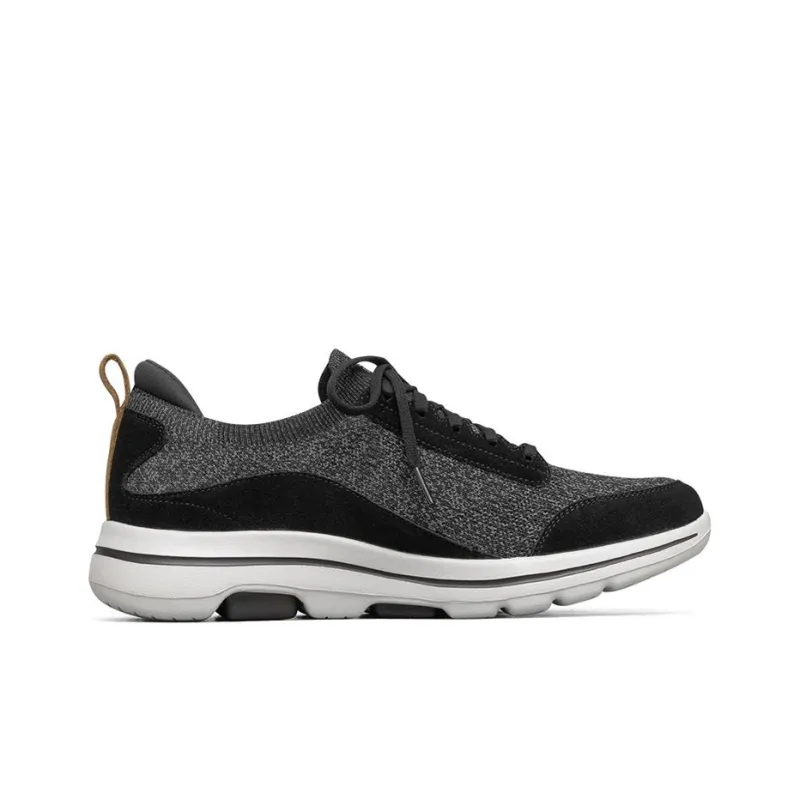 Skechers Go Walk 5 Running Shoes Men Low-Top Black/Gray-1