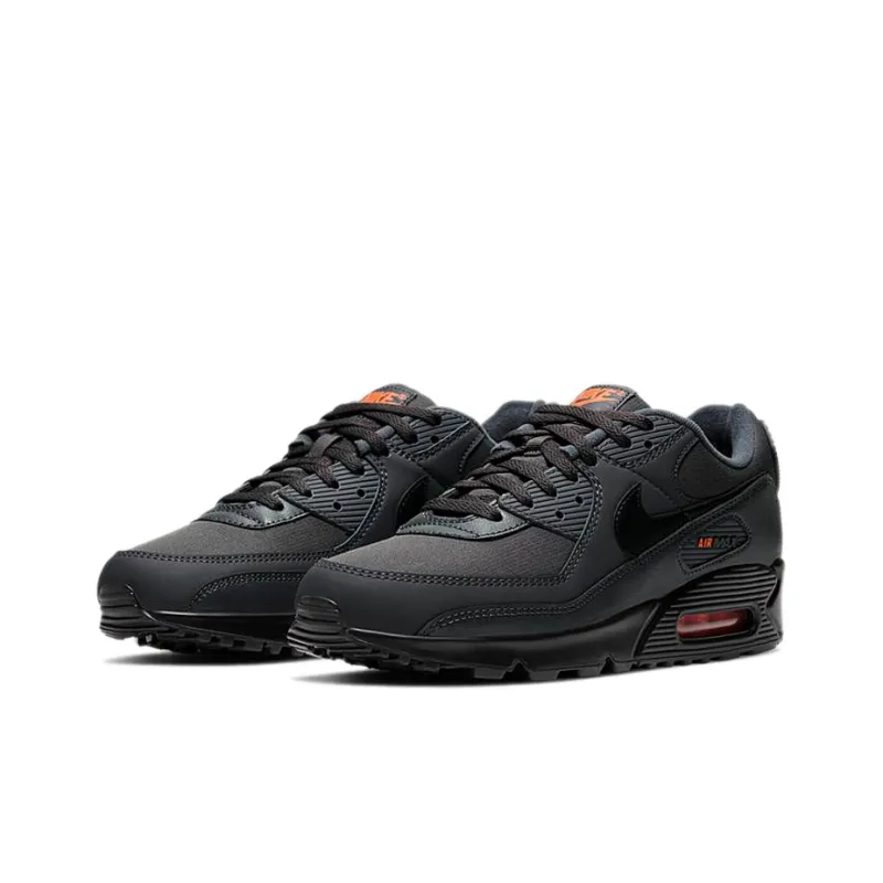 Nike Air Max 90 Iron Grey Black Total Orange-2