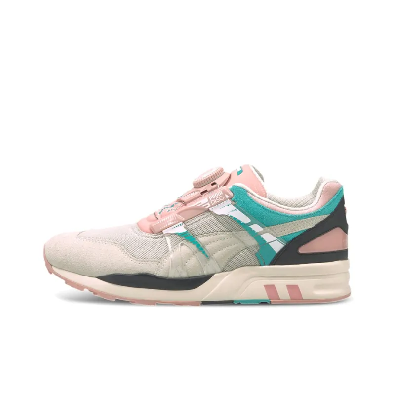 PUMA Xs 7000 Disc Story Low Khaki/Pink/Green Women's-0