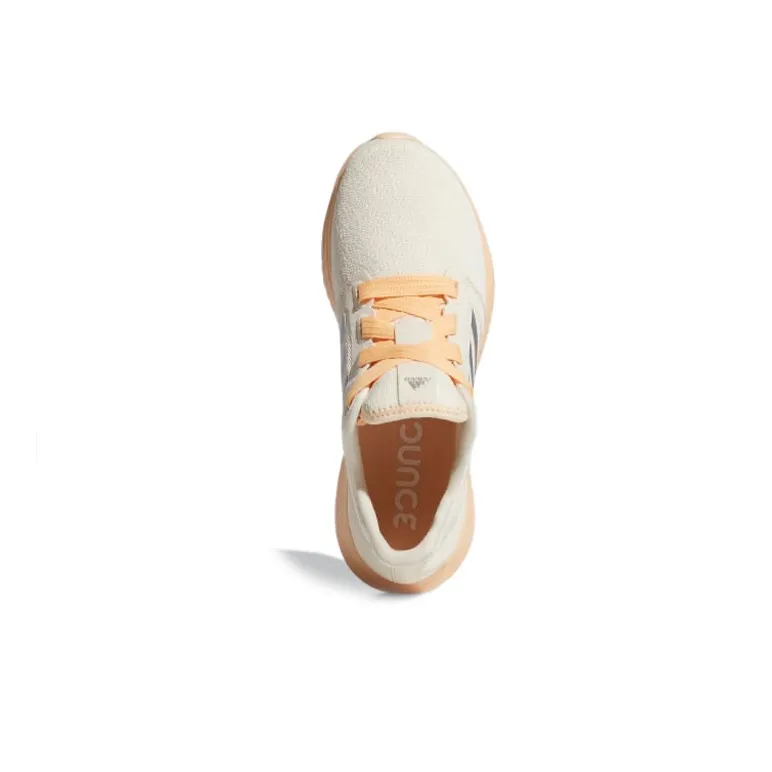 Adidas Edge Lux 3 Cushioning Low-Top Running Shoes Women's White Orange Silver-4
