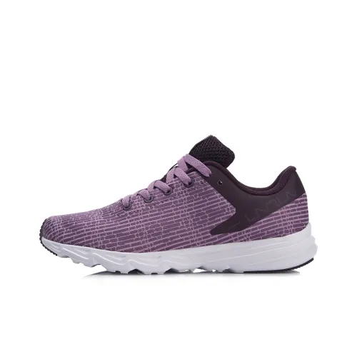 LINING Qingyi Running Shoes Women's Low-Top Purple/Black