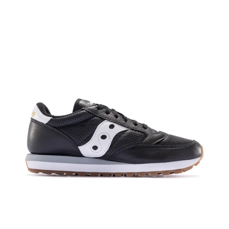 Saucony Jazz Original Original Low-Top Running Shoes Men's Black White-1