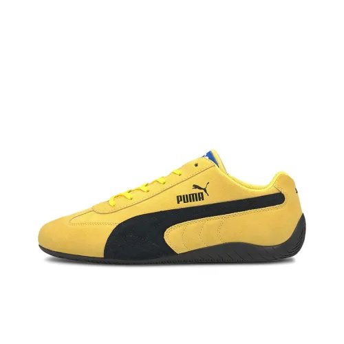 PUMA Sparco X Speedcat Running Shoes Men Low-Top Yellow/Black