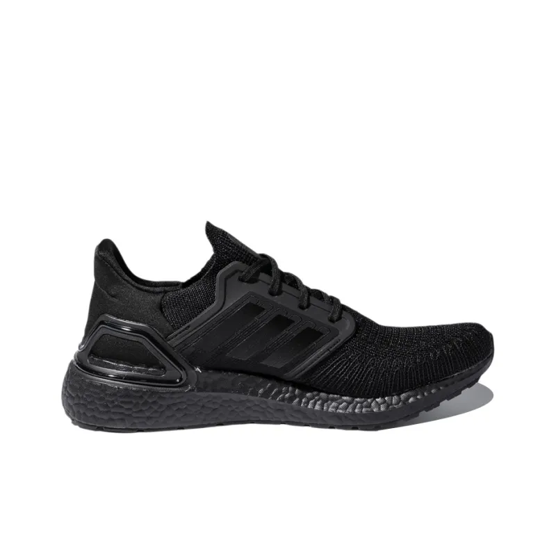 Adidas Ultra Boost 20 Triple Black Red Fluo-1