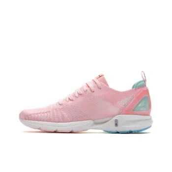 LiNing Super Light 16 Breathable Low Top Running Shoes Women's Pink Blue