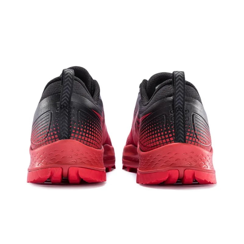 Saucony Cushioned Anti-Slip And Wear-Resistant Lightweight Low-Top Training Running Shoes Men's Red Black-3
