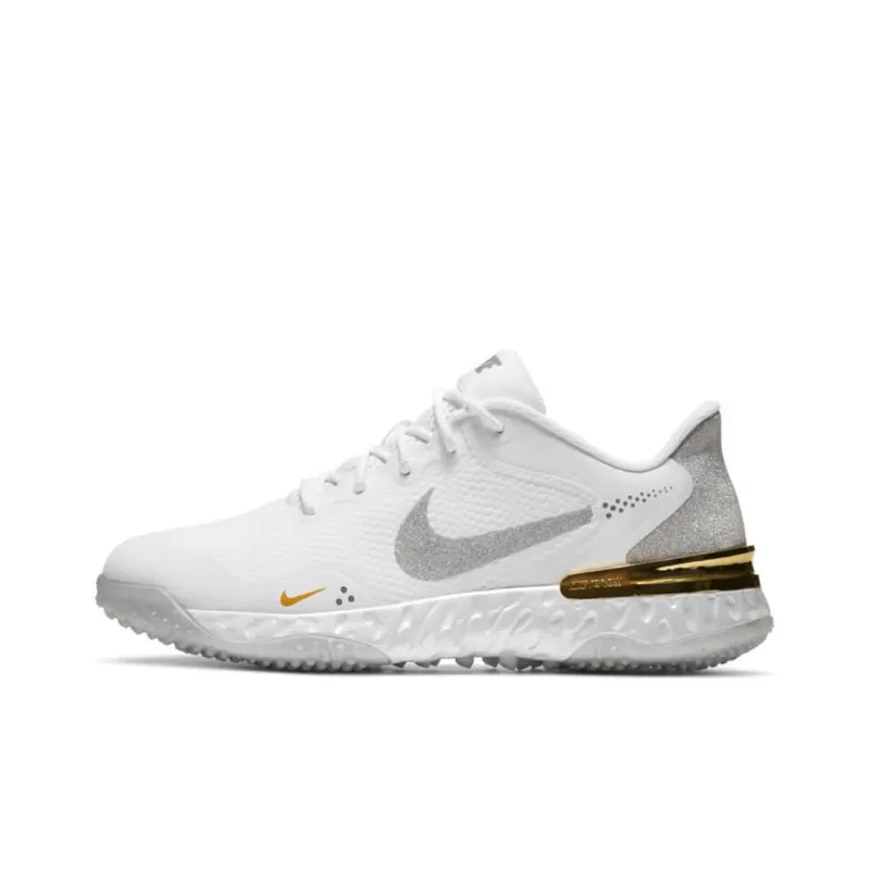 Nike Alpha Huarache Elite 3 Turf White Light Solar Flare Heather-0