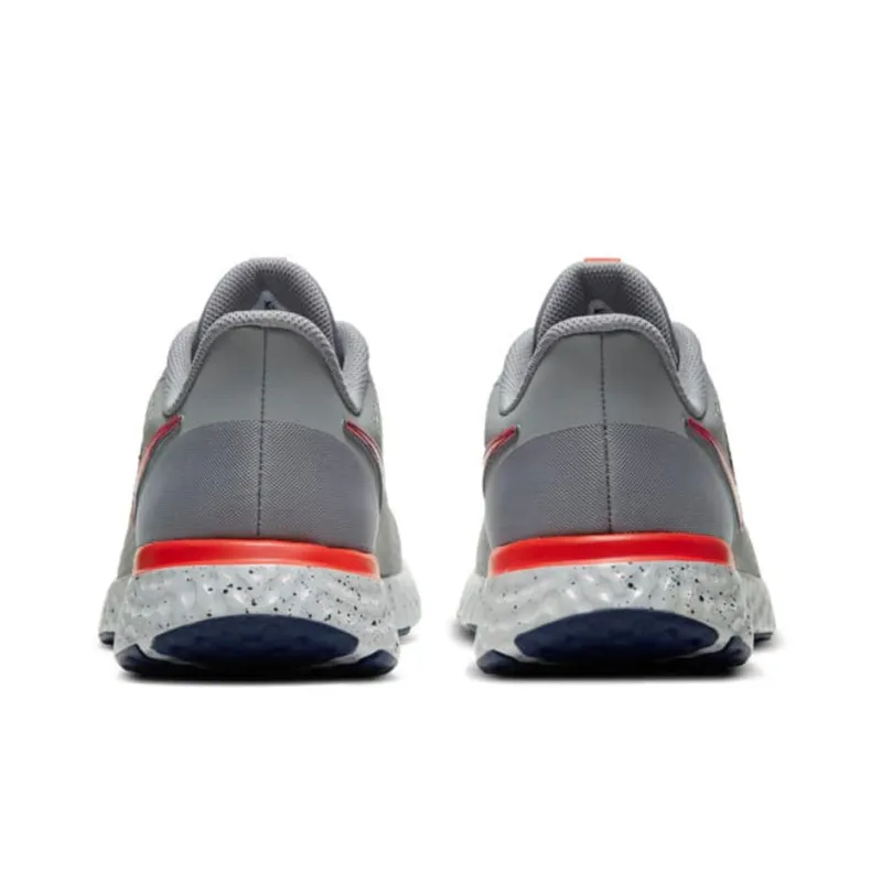Nike Revolution 5 Ext Grey/Red-4