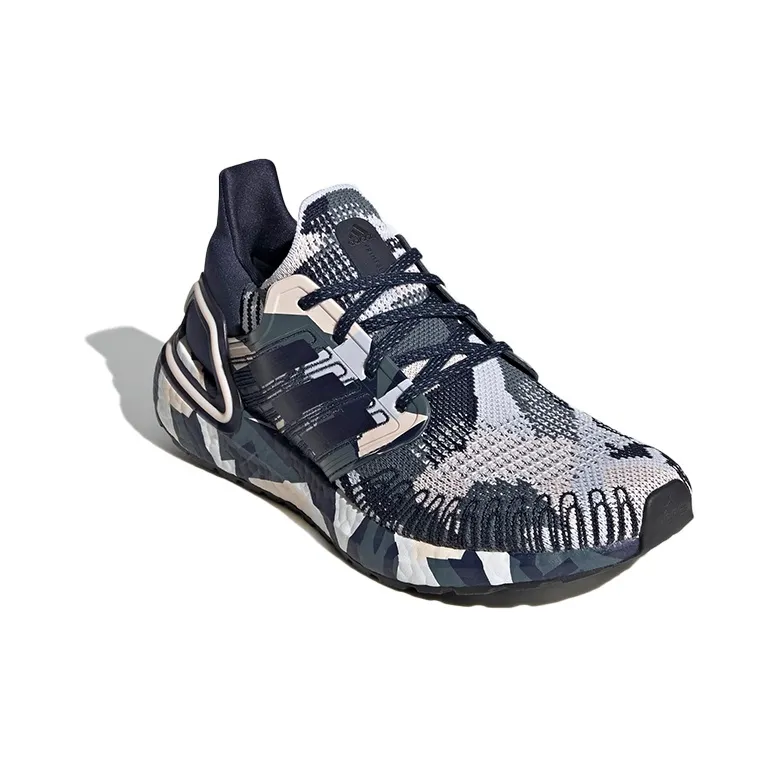 Adidas UltraBoost 20 'Geometric Pattern Collegiate Navy' Women's-2