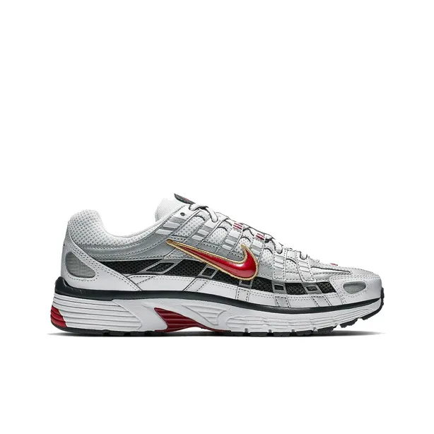 Nike P-6000 White Gold Red Women's-1