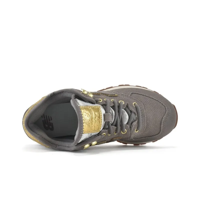 New Balance 574 Grey/Gold Women's-3