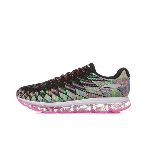 LINING Absolute Phantom 1.0 Running Shoes Women's Low-Top Black/Yellow/Pink