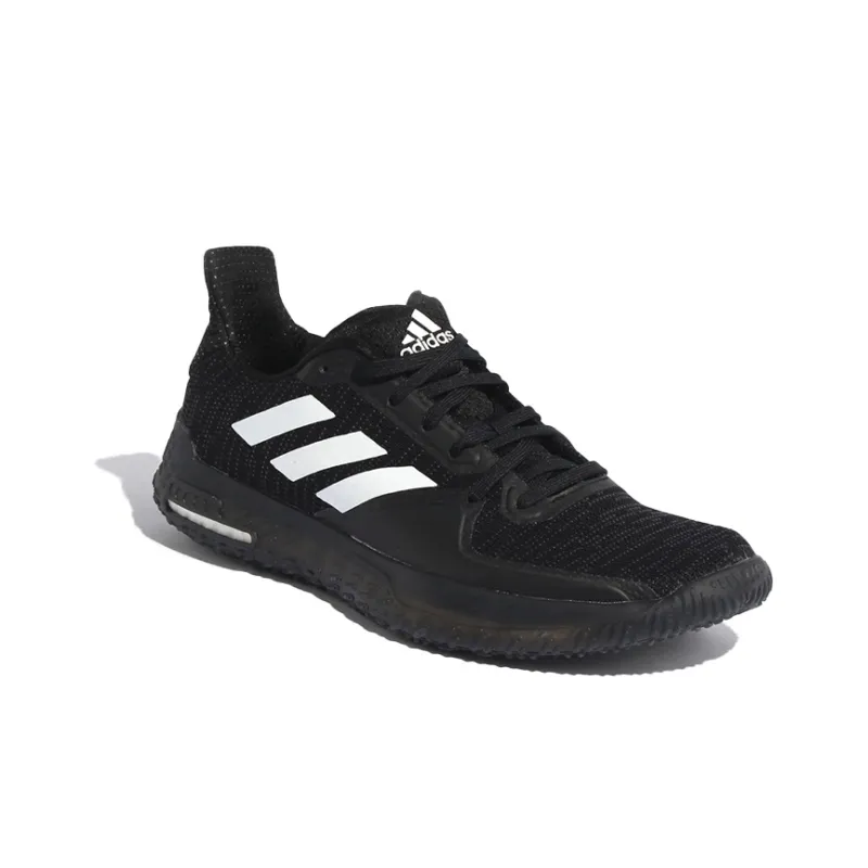 Adidas FitBoost Trainers 'Black White'-2