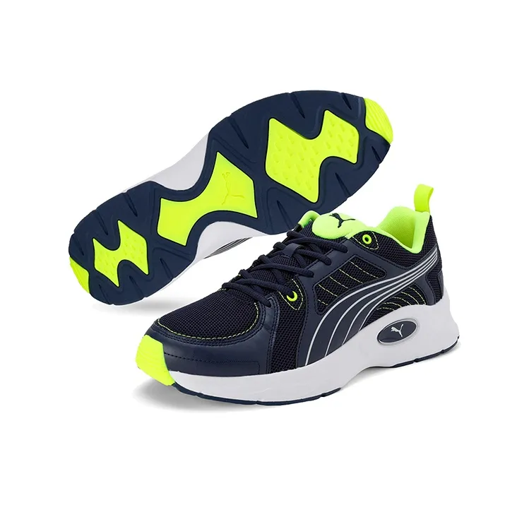 PUMA Nucleus Running Shoes Women's Low-Top Black/Blue/White/Green-4