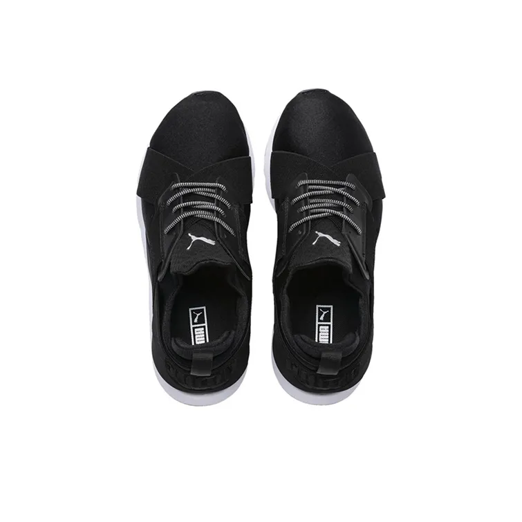 PUMA En Pointe Muse Satin Black Women's-3