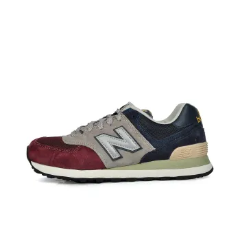 New Balance 574 Red/Grey/Blue