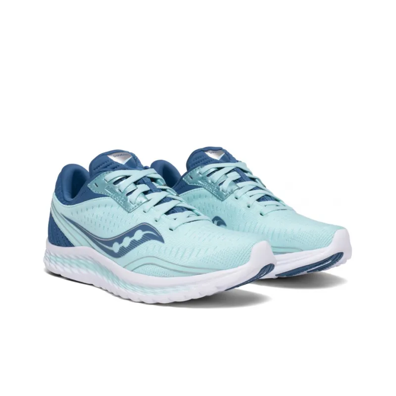 Saucony Slip Resistant Low Top Casual Running Shoes Women's Light Blue-1
